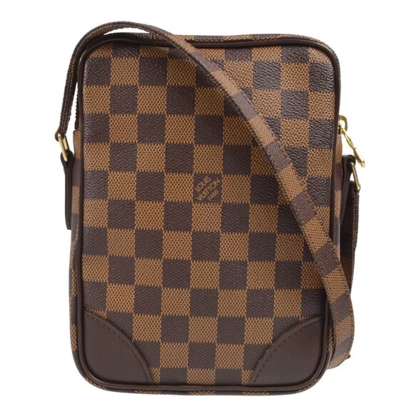 Louis Vuitton Amazon Crossbody Shoulder Bag Damier Brown N48074 TH0015 97726 - Picture 7 of 11